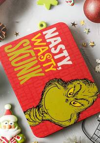 United Labels Brettchen - Nasty Wasty Skunk - Frühstücksbrettchen Schneidebrettchen aus Resopal - Rot - Übersicht 4