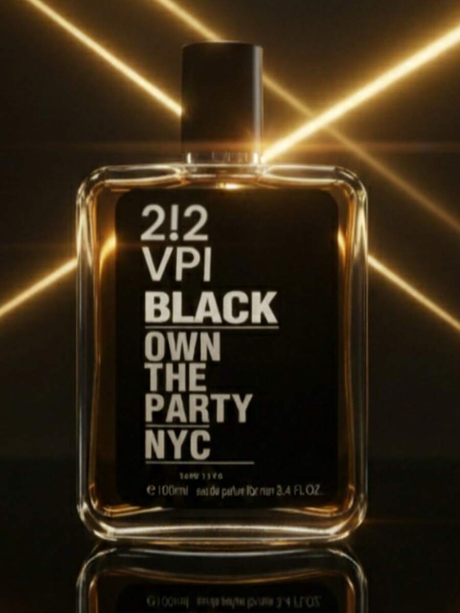 Perfume Masculino 2!2 Black 100ml – Fragrância Intensa, Sofisticada e Marcante