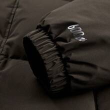 Adidas Unisex Long Down Jacket, 2025 Winter New Style, Thickened Hooded Windproof Coat. - Dark Brown - View 6