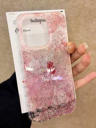 Funda protectora de teléfono de resina con efecto tie-dye y brillo, minimalista y resistente a golpes, compatible con iPhone 16/11/16 Pro/16 Plus/16 Pro Max/16e/15 Pro Max/13/14/12/XS/XR, 15 Pro Max, 12 Pro Max, 13 Pro Max, 14 Pro Max, 13, 11, 12P, 14, P11 Soft Shell, P12 Anti-Fall, XS.XR