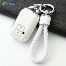 時尚 TPU 汽車遙控鑰匙保護套，適用於 Suzuki Ertiga、Swift、Wagon、R，2 按鈕防摔保護殼，適合無鑰匙遙控配件 - 鈴木C款 - 查看 10