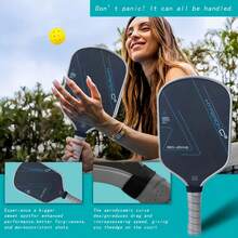 Professional Pickleball Paddle - Featuring Charged Surface Tech For Power And Feel, Full Carbon Fiber Frame, USAPA Certified, Balanced Power And Control | Professional-Grade Paddle Designed For Competitive Play