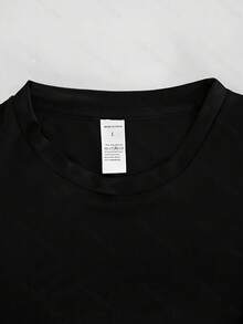 Men'S & Women'S White Christmas Santa Claus Motorcycle T-Shirt - Santa On Red Motorcycle With Merry Christmas Print, Casual Round Neck Short Sleeve Tee For Holiday - màu đen - Xem 8