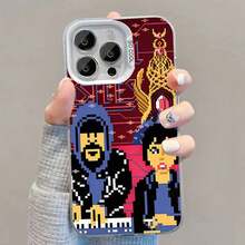 Funda de teléfono Band C-Crystal C-Castles para 17,16,15,14,13,12,11,Pro,Plus, funda mate de caramelo blanco a prueba de golpes - z3 - Ver 8