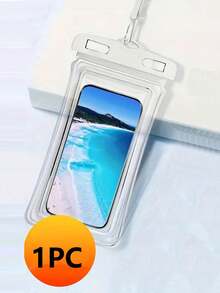 2-częściowa wodoodporna torba, uniwersalna, wodoodporna torba na telefon, wodoodporna torba na telefon komórkowy, pływanie pod wodą, wodoodporna torba na telefon, suchy pokrowiec na telefon komórkowy, pływająca poduszka powietrzna do fotografii podwodnej, wodoodporna torba na telefon komórkowy, torba na telefon komórkowy, torba plażowa, do pływania, letnie wakacje na wyspie, akcesoria plażowe dla mężczyzn i kobiet - Wielokolorowe - Zobacz 18