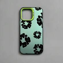 Black Flower Luxury Phone Case For IPhone 17 16 15 14 13 12 11 Pro Max XR XS MAX 7 8 PLUS MINI INS Anti Fall Shockproof Cover - A1 - Xem 10