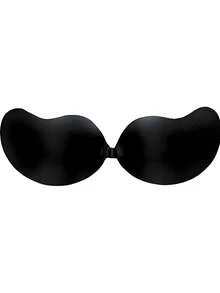 半对隐形聚拢文胸花瓣，无背乳贴，女士无缝自粘硅胶胸贴，适合新娘内衣、圣诞节或情人节礼物 - 彩色 - 查看 72