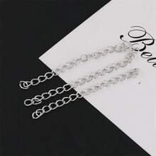 50Pcs 5/7cm Tail Extender Chain Extended Extension Chains Connector For Jewelry Making Findings - Extension Chains - View 14