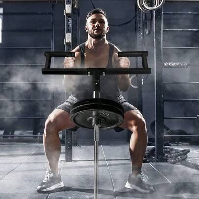 T Bar Row Insert, Landmine Attachment For 1&Amp;2 Inch  Barbell Bars, Landmine Handles, Workout Home Gym Equipment