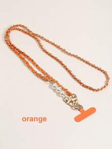 2 件斜挎包、手机挂绳、链条、饰品、手机绳、通用手机壳，适合送给母亲、家人、朋友、生日、节日的手机饰品、手机链 - 彩色 - 查看 13