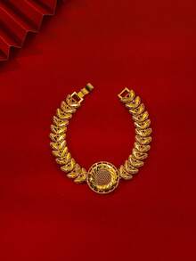 Joyería chapada en oro de 24K, adecuada para ocasiones formales - Amarillo Oro - Ver 5