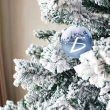 ELE-GATE Árbol de Navidad Artificial Verde Nevado con Base Metálica 1.50m, 1.80m y 2.10m - 180CM - Ver 3