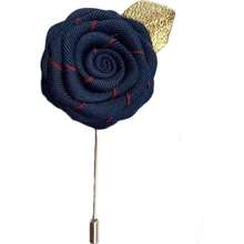 Men's Handmade Flowers Brooch Lapel Pin Flower Set Handmade For Suits Gift - Multicolor 559 - View 2