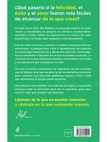 Libro La teoria "LET THEM" La clave esta en soltar | Mel Robbins (Autoayuda, crecimiento personal, control, opiniones ajenas, bienestar propio, metas) - Libro único - Ver 4