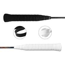 6条/套 羽毛球拍吸汗带，干爽握把胶带，吸汗防滑，减震球拍握把胶带，黑白握把胶带