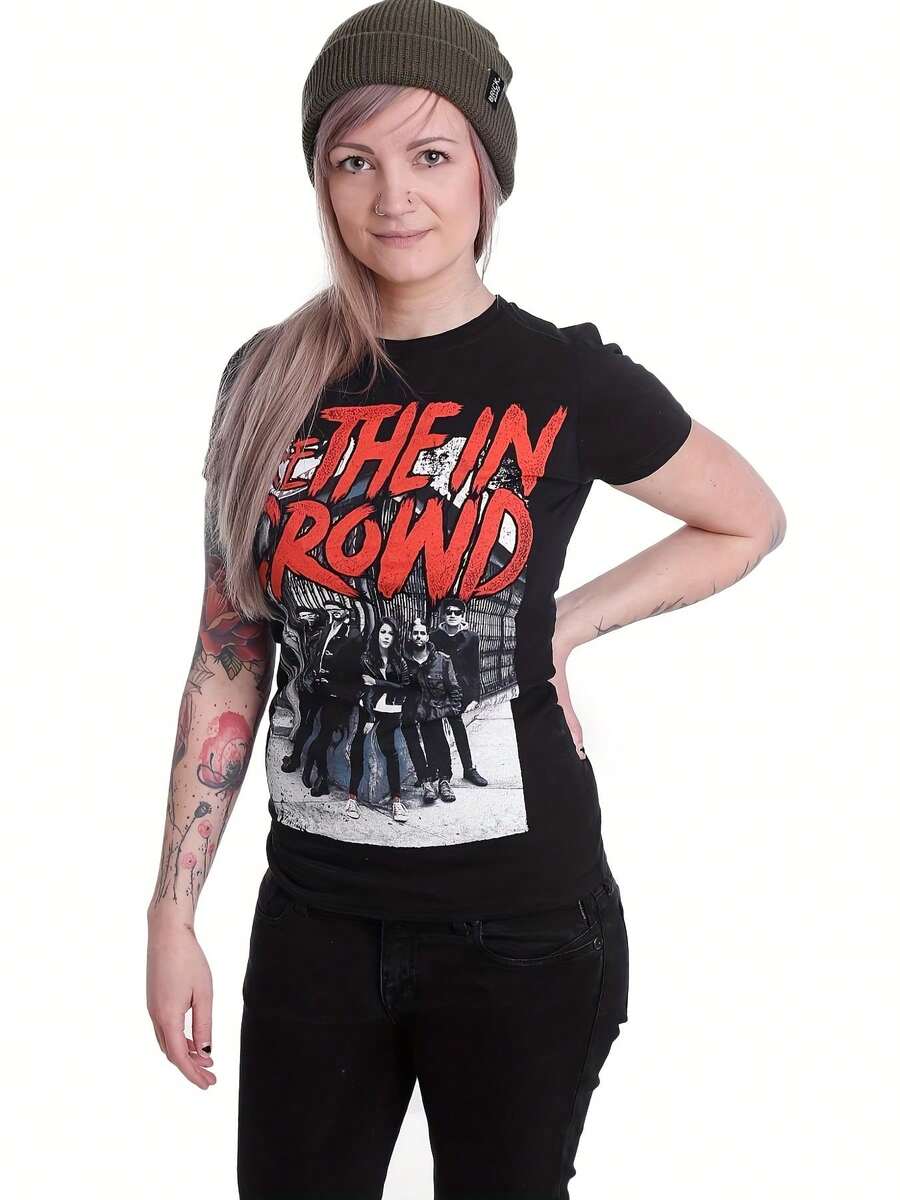 We Are The In Crowd Square Photo Girly - Negro - Ver 1