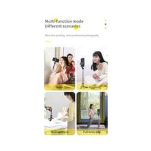 Selfie Stick Tripod, Bluetooth Selfie Stick, Extendable Selfie Stick, Portable Selfie Stick, Selfie Stick With Remote Control, Compatible With Apple/Android - Black - View 9