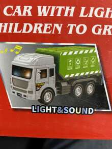 Juguete fricción excavadora llantas goma saca humo, máquina construcción juguete, habilidades motrices niños, colección construcción, material duradero - Amarillo - Ver 4