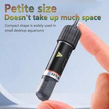 USB迷你水族箱加热棒适用于小型鱼缸26°C恒温水族箱加热器潜水恒温加热器10W