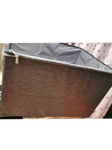 1 Hộp đựng đồ có khóa kéo và nắp đậy, chống trầy xước, dung tích lớn, có thể gấp gọn, thích hợp để đựng quần áo, chăn, đồ chơi và sách - Di động & thời trang, tuyệt vời cho phụ nữ, có thể đặt dưới gầm giường. - Nhiều màu - Xem 9