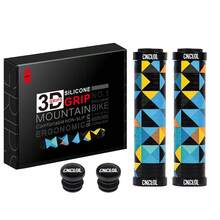 CNC Silicone MTB Gel Handlebar Grips - Lock On 22.2mm Bicycle Cycling Accessories