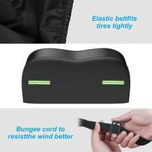 Fundas para neumáticos Aumotop RV, funda doble para neumáticos de 27" a 30" de diámetro, impermeables, anti-UV, color negro. Accesorios para autocaravanas, camiones y remolques. - Negro - Ver 4