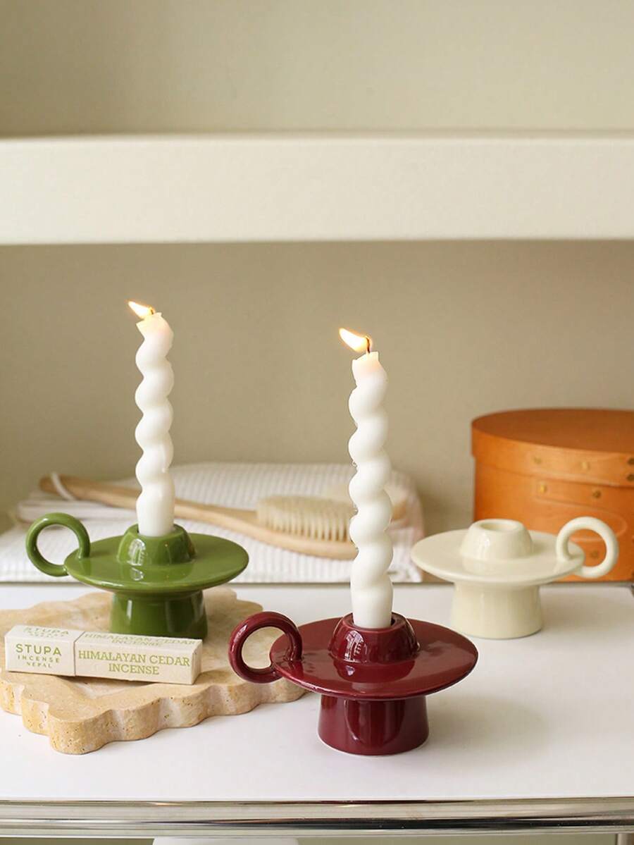 1pc Candlestick Medieval Aromatherapy Tall European Decorative ...