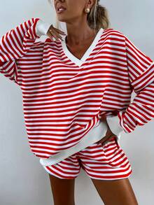 Red Shorts Suit