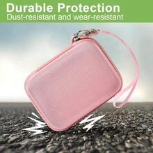 TYUI Digital Camera Case Compatible With VAHOIALD FHD 1080P/ For CAMKORY Digital Point And Shoot/For KODAK PIXPRO FZ45-BK 16MP Vlogging/For IWEUKJLO/For Nsoela Holder For SD Card More- Pink Box Only - 粉色 - 查看 5