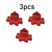 3 piezas/5 piezas Tapas de tubo de silicona, mantienen la manguera blanda después de abrirla, diseño simple y portátil, elegante - Multicolor - Ver 11