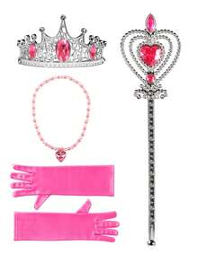 Light Up Pink Princess Dresses For Girls Halloween Christmas Costumes Girls Toddler Kids Teens - Pink - View 9