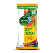 FabFinds Dettol Fruity Fiesta Antibac Multipurpose Wipes 50 Pack - Multicolor - View 2