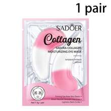 1/3/5 cặp mặt nạ mắt dạng gel collagen, hương hoa anh đào/cam, giàu axit hyaluronic và chiết xuất hoa cúc, dưỡng ẩm và làm săn chắc, giảm nếp nhăn, bọng mắt và quầng thâm, không gây dị ứng, dưỡng ẩm, làm sáng và rạng rỡ vùng da quanh mắt, phù hợp cho cả nam và nữ. - Nhiều màu - Xem 14