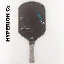 BEN JOHNS HYPERION Pro Series Player Edition 16mm T700 Propulsion Core Frosted Carbon Fiber Pickleball Paddle - Màu xanh lam - Xem 7