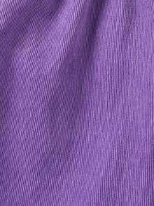 3 Stücke/Set Mädchen Langarm T-Shirt in Unifarbe, Strickjacke mit Blumenmuster und Hose, Frühling/Herbst