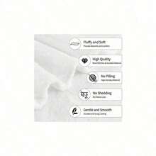 Yandere-Chan Throw Blanket Winter Beds 'S Comforter Hairy Blankets - 黑色 - 查看 4