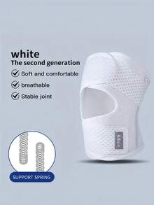 压缩弹力护膝套，套穿式设计，透气涤纶和氨纶面料，适合户外活动、健身和训练——时尚简约，男女通用，绝佳礼物 - 彩色 - 查看 8