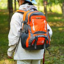 Large Capacity Outdoor Hiking Backpack, Multi-Functional Waterproof Durable Trekking Bag, Can Hang Camping Gear, Unisex Travel Sports Backpack, Available In Multiple Colors