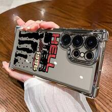 Fashion Design H-Hellstars Phone For 17 16e 16 15 14 13 12 11 Pro X XR XSMAX 8 Plus Shockproof Transparent Soft Back, Shockproof Protective Cover, Anime Style, Lightweight Protective Cover, Printed Design, Fashion Enthusiast, User Phone Cases Phone 17 Gifts Stuff Decoration - Trộn màu - Xem 1