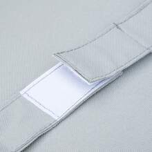 3-Piece L-Shaped Garden Furniture Set With Side Table And Cushions, Cream White Aluminum For Balcony And Patio - 1 - View 7