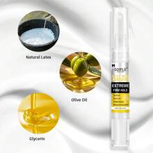 GOIPLE 超强粘性蕾丝假发胶水，防水蕾丝前假发胶水，适用于假发和接发，强力粘合，隐形速干（5ml/15ml/38ml 假发胶水和 30ml 假发胶水卸除剂） - Wig Glue - 查看 8