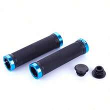 1pc Bicycle Non-Slip Straight Handlebar Grip, TPR Rubber Round Mountain Bike Handle Bar - Multicolor - View 9