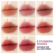 J.M.C.Y Matte Velvet Lip Gloss, Long-Lasting, Non-Stick, Suitable For Students