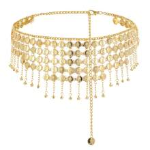 1pc Women's Bohemian Portrait Tassel Pendant Waist Chain, Vintage Personalized Metal Waist Belt, Versatile Accessory Suitable For Dance Performance And Daily Wear - Waist Chain - View 7