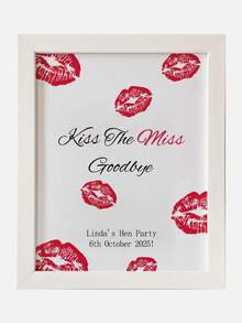 Hôn tạm biệt cô dâu, Quà lưu niệm tiệc độc thân, Đồ dùng cho đêm tiệc độc thân, Trò chơi đêm tiệc độc thân, Ý tưởng tiệc độc thân, Tiệc độc thân ở Anh, Cuối tuần tiệc độc thân, Trò chơi tiệc độc thân, Trang trí nhà cửa phòng khách - Nhiều màu - Xem 9