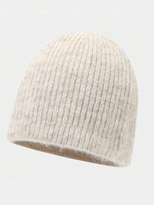 复古针织帽，保暖舒适，男女皆宜的街头风，适合秋冬季户外运动和滑雪。 - 純色 - 查看 9