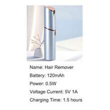Conduroma Women's Mini Facial Hair Remover, Portable Electric Shaver, Facial Hair Removal Device, Electric Razor, Suitable For Removing Hair On Forehead, Face, Chin, Back, Arms And Legs, Best Gift For Mom And Girlfriend - Multicolor - View 5
