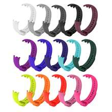 OcioDual Entrega em 24/48 horas. Pulseira de substituição compatível com Xiaomi Mi Band 8, vermelha, pulseira esportiva de silicone macio, flexível e respirável, pulseira Helio, Mi Band, pulseira de relógio, pulseiras personalizadas. - Vermelho - Ver 3