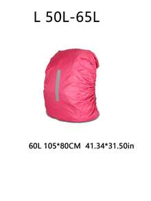 15-75L High-Gualty Backpack Rain Cover -Large Capacity, Wearesistant, Ultra-Lght, Suitable For Hiking,Camping And Backpack Rainproof And Anti-Fouling Cover, Dustproof Cover For Outdoor Travel Hiking And Mountaineering Bag, Foldable And Backpack Protective Cover With Reflective Strips, Suitable For Outdoor, Mountaineering, Commuting, School, Home, Travel Storage,Spring Summer Picks,Brides Maid Gifts,Room,Bedroom Deccor,Bedroom Deccor,Beach,Travel,For Men,For Women,Vacation - Multicolor - View 21