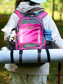 Large Capacity Outdoor Hiking Backpack, Multi-Functional Waterproof Durable Trekking Bag, Can Hang Camping Gear, Unisex Travel Sports Backpack, Available In Multiple Colors